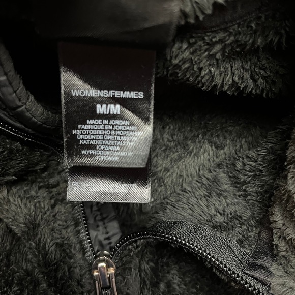 The North Face Jacket Womens Medium Black Osito Fleece Full Zip Mock Neck 4088 - Picture 6 of 9